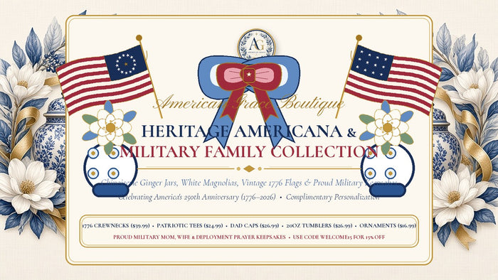 Heritage Americana & Military Family Collection - American Grace USA Chinoiserie Boutique