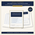 Teen First $1,000 & Car Fund Printable Side-Hustle Planner & Savings Tracker - Hero Showcase