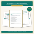 Pet Care, Vet Estimate Audit & Medication Binder (PDF + Excel) - Hero Mockup