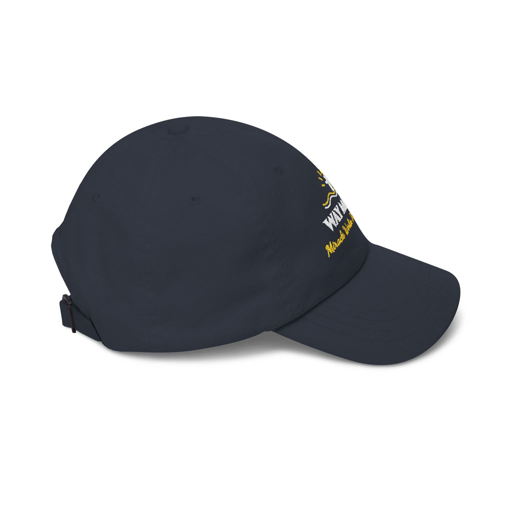 Way Maker Embroidered Classic Cotton Dad Cap | Miracle Worker Christian Women's Hat