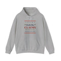 Funny Claims Adjuster Christmas Hoodie, Deck the Claims Ugly Christmas Sweater, Insurance Adjuster Gift