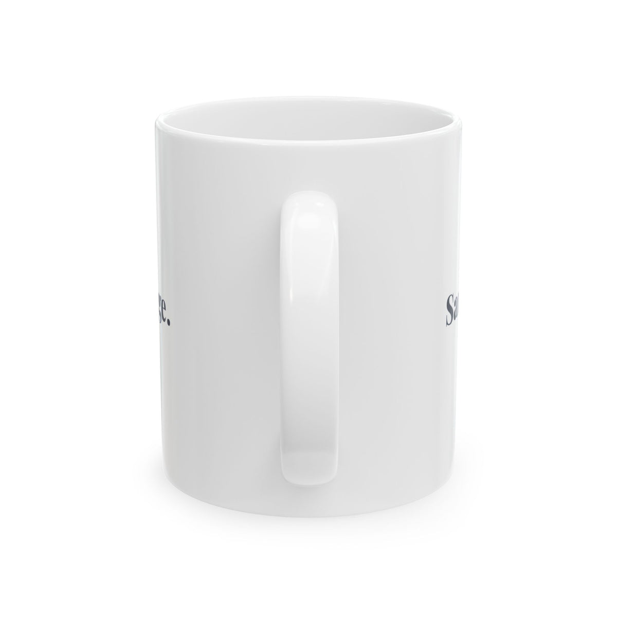 Funny Claims Adjuster Christmas Mug, Santa's Sleigh Had Roof Damage, Insurance Adjuster Secret Santa Gift