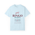 Girls' Bingo Night Shirt — Bella+Canvas 3001 Retail-Fit Unisex Jersey Tee (100% Airlume Combed & Ring-Spun Cotton) Mockup 5