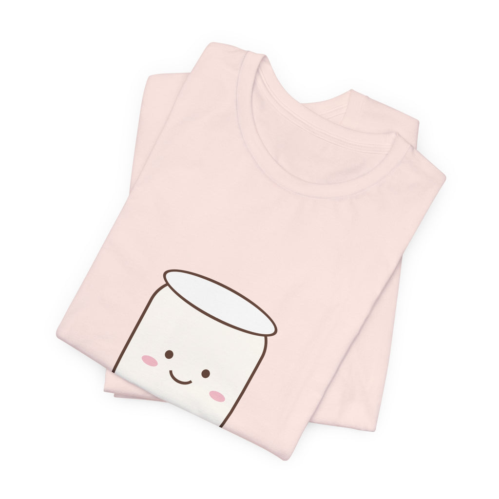 Cocoa and Marshmallow Matching Best Friend T-Shirts, Marshmallow T-Shirt, Cute Christmas Bestie Gift, BFF Matching Tee