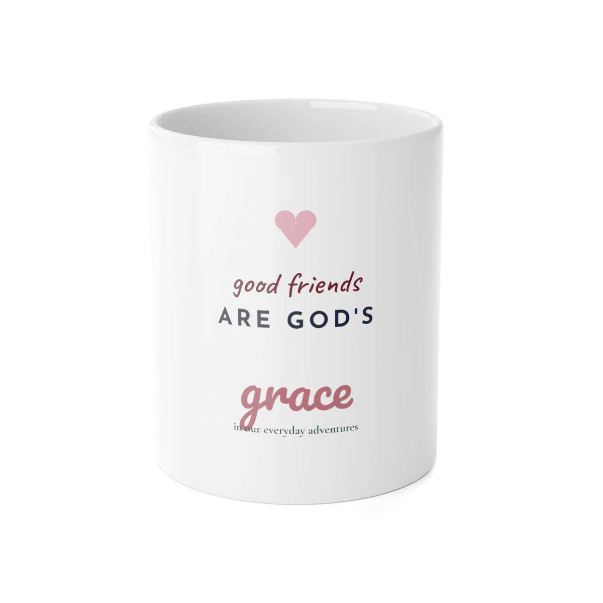 Good Friends Are God's Grace Mug | Christian Best Friend Gift
