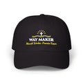 Way Maker Embroidered Classic Cotton Dad Cap | Miracle Worker Christian Women's Hat