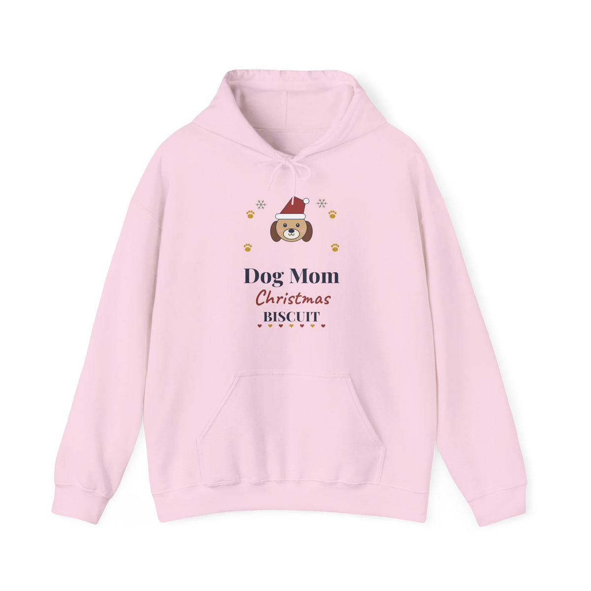 Dog Mom Christmas Hoodie, Custom Dog Name Santa Hat Hoodie, Personalized Dog Lover Gift for Her