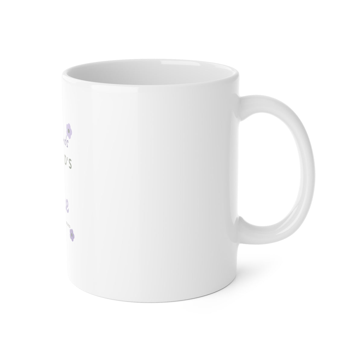 Good Friends Are God's Grace Mug Lavender | Faith Friend Gift