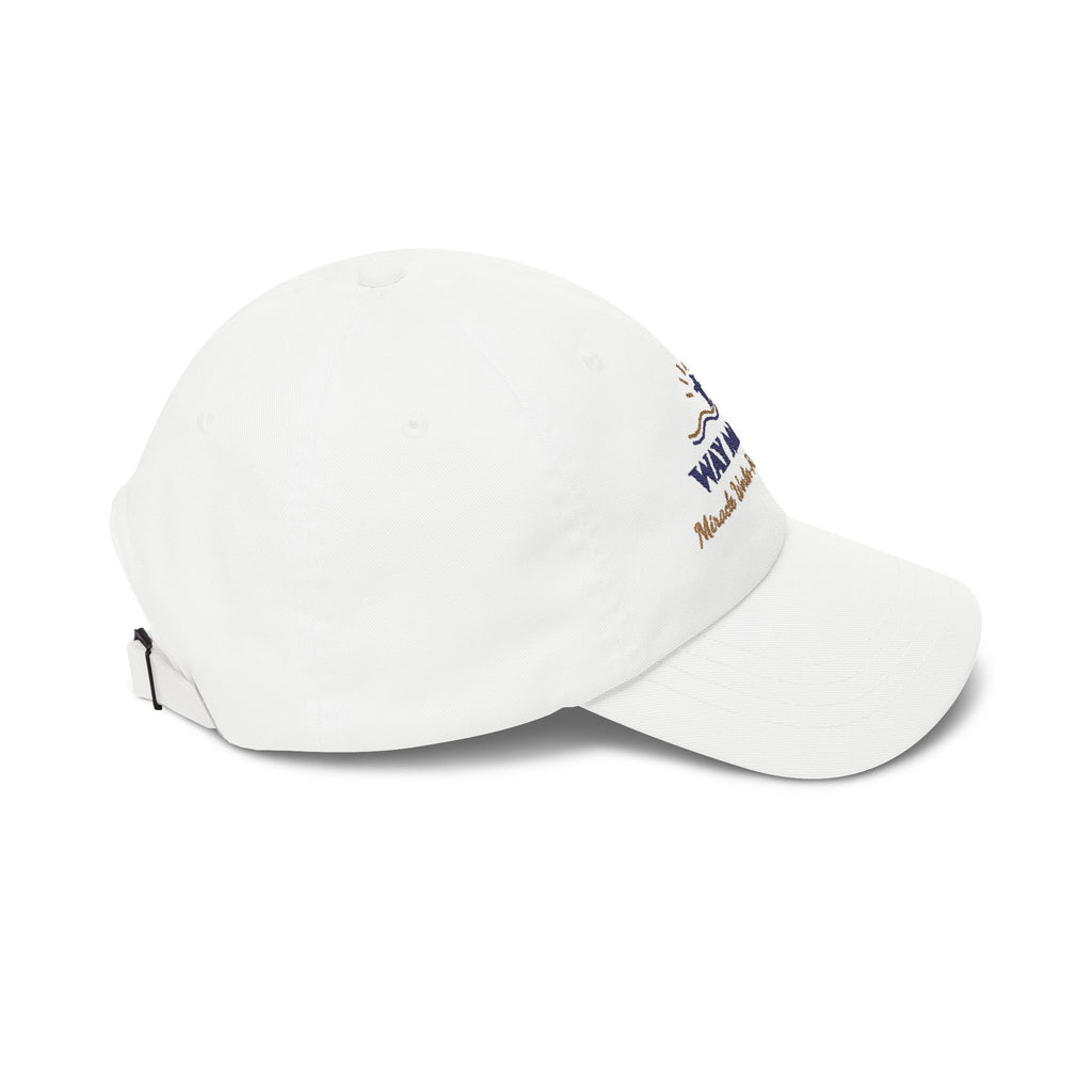 Way Maker Embroidered Classic Cotton Dad Cap | Miracle Worker Christian Women's Hat