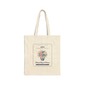 Personalized Custom Mimi, Nana or Mama Everything Canvas Tote Bag | Chinoiserie Ginger Jar Floral & Coquette Bow Gift Bag