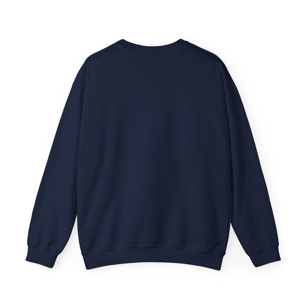 Her Daughters Rise Up Proverbs 31:28 Crewneck Sweatshirt | Mother Daughter Matching Christian Sweatshirt, Navy Gold Floral Wreath