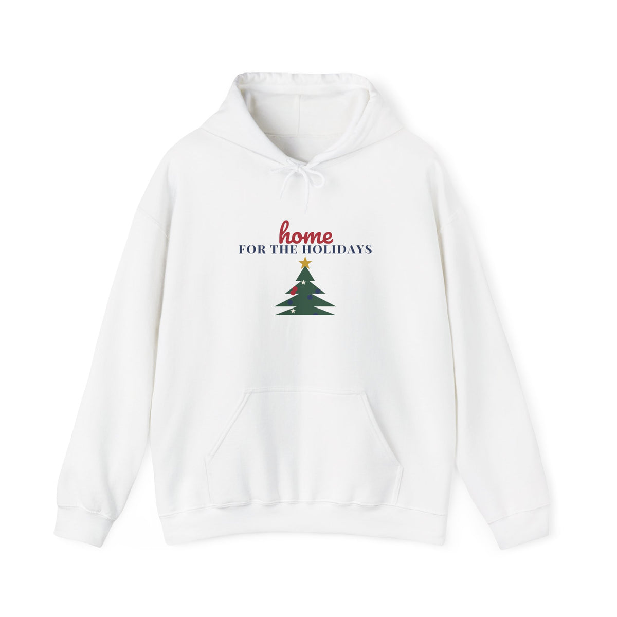 Home for the Holidays Military Hoodie, Patriotic Christmas Tree Sweatshirt, Military Homecoming Christmas, Military Family Gift