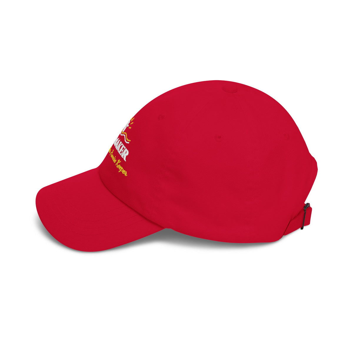 Way Maker Embroidered Classic Cotton Dad Cap | Miracle Worker Christian Women's Hat