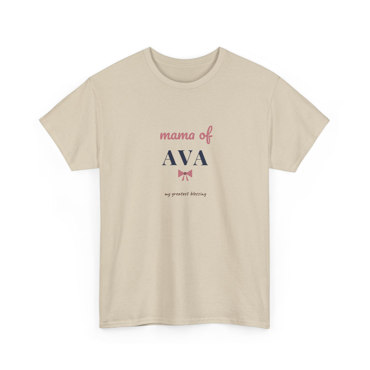 Personalized Mama Of Shirt with Daughter's Name, Custom Girl Mom Tee, My Greatest Blessing, Mothers Day Gift, Mama and Me Matching