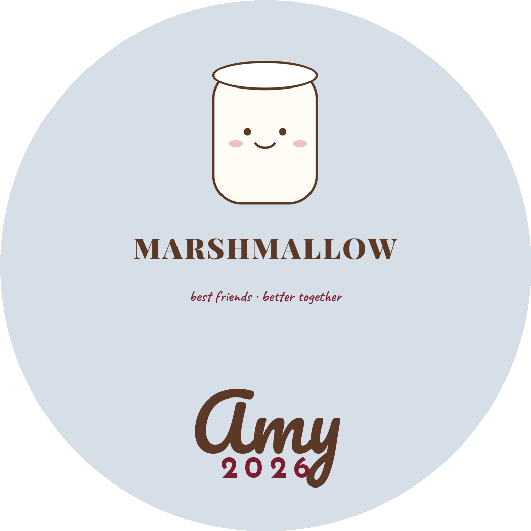 Cocoa and Marshmallow Ornament | Personalized Best Friend Matching Ornament | Cute Christmas Gift