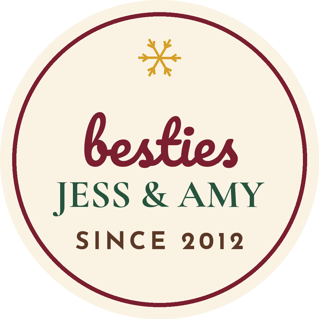 Personalized Besties Since Ornament | Custom Best Friend Names & Year | Christmas 2026 Keepsake