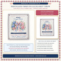 Personalized Mimi's Snuggle Blanket Custom Grandkids Names & Chinoiserie Coquette Bow Plush Blanket Hero Card