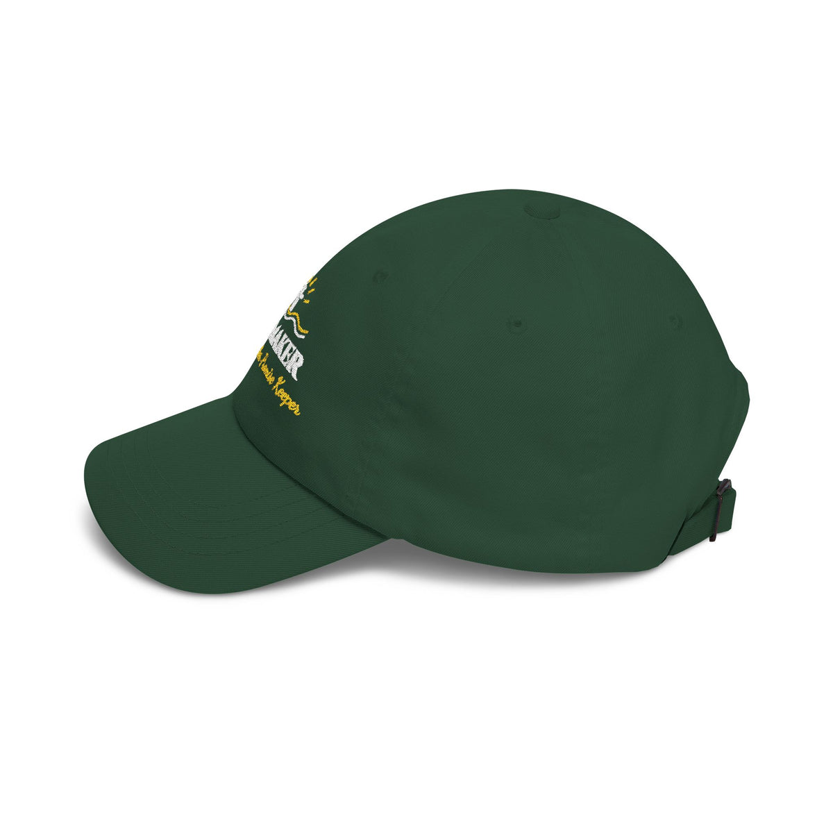 Way Maker Embroidered Classic Cotton Dad Cap | Miracle Worker Christian Women's Hat