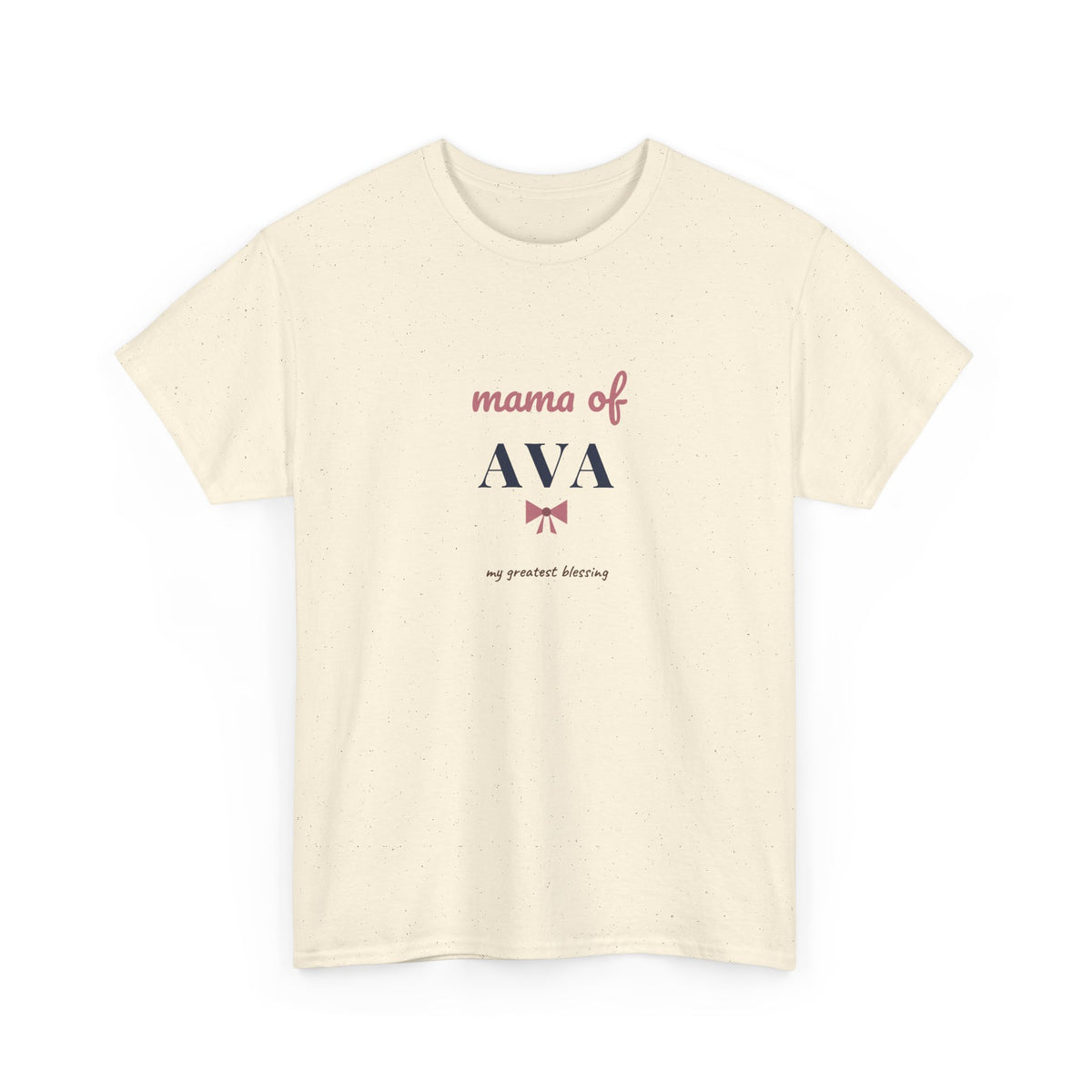 Personalized Mama Of Shirt with Daughter's Name, Custom Girl Mom Tee, My Greatest Blessing, Mothers Day Gift, Mama and Me Matching