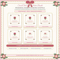 PICKLEBALL, MAHJONG & BOOK CLUB PNGS (AG-DIG-28) — Soft Feminine Boutique Hero Cover Card (300 DPI Instant Digital Download) | American Grace USA