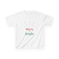 Kids Merry and Bright Shirt | Pastel Christmas Tee | Matching Family Christmas Kids T-Shirt