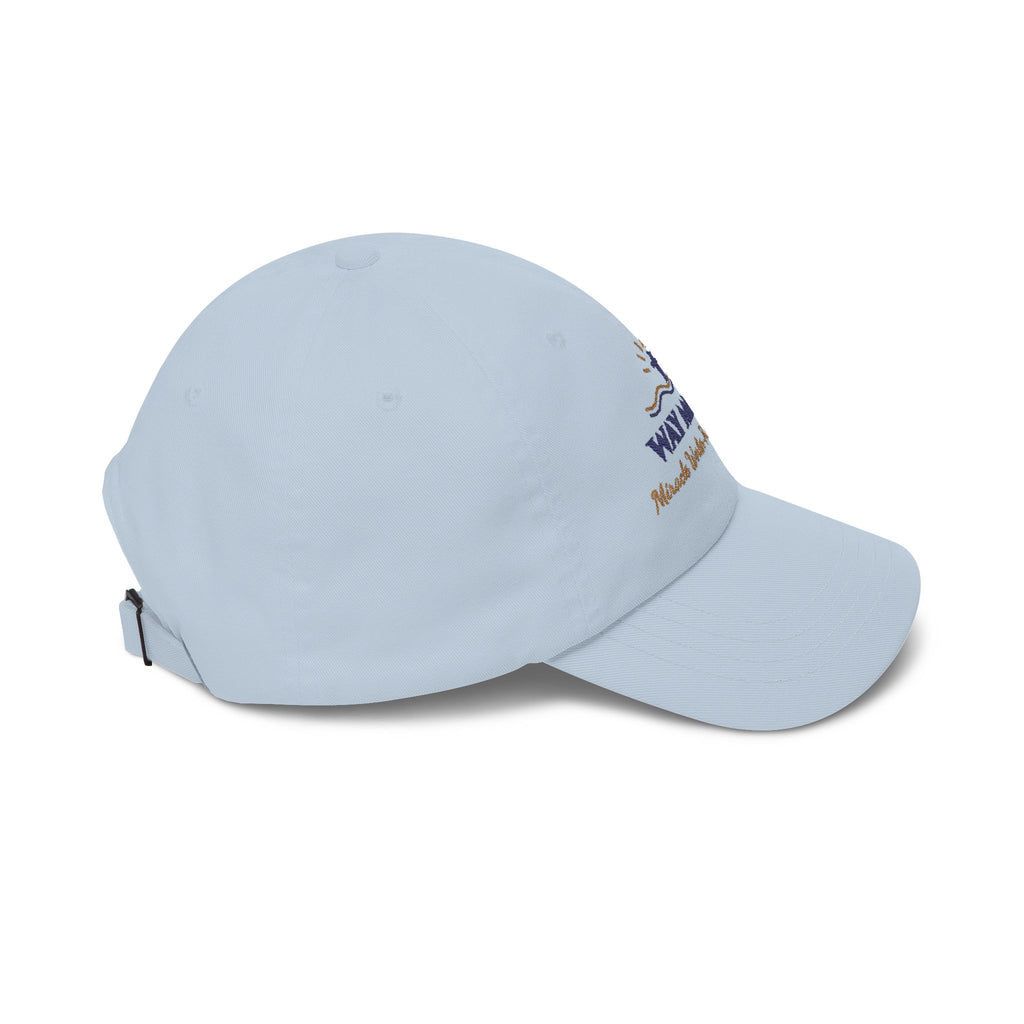 Way Maker Embroidered Classic Cotton Dad Cap | Miracle Worker Christian Women's Hat