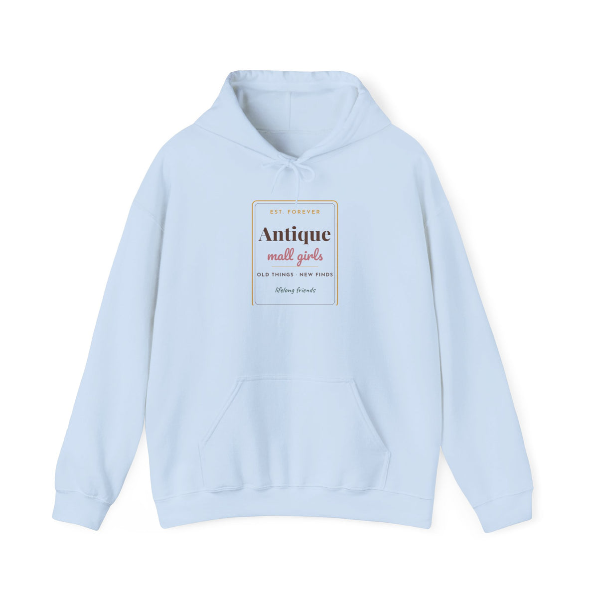 Antique Mall Girls Hoodie | Vintage Shopping Friends