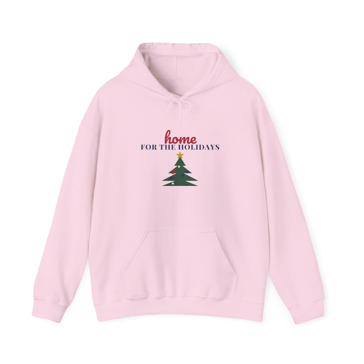 Home for the Holidays Military Hoodie, Patriotic Christmas Tree Sweatshirt, Military Homecoming Christmas, Military Family Gift