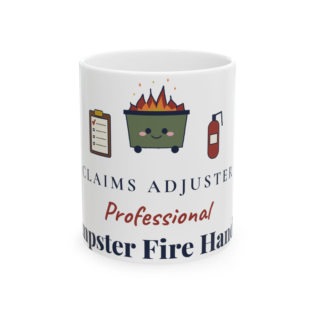 Funny Claims Adjuster Mug — AmericanGraceUSA View 1