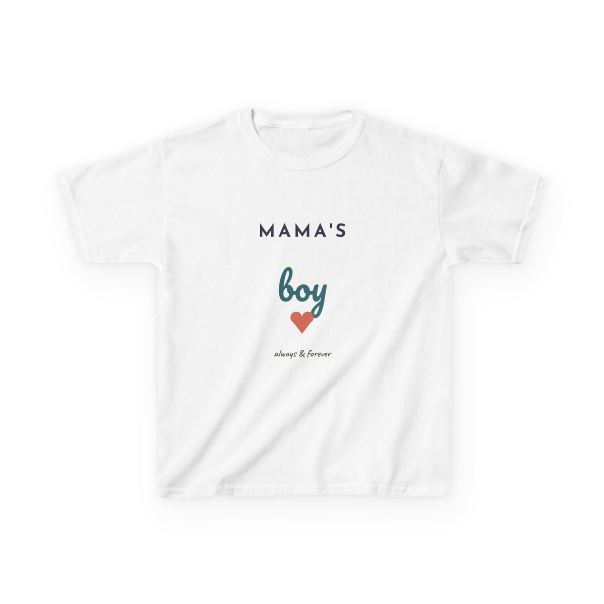 Mama's Boy Kids Shirt, Toddler and Youth Boy Tee, Mama and Me Matching Shirt, Cute Boys Gift, Always and Forever