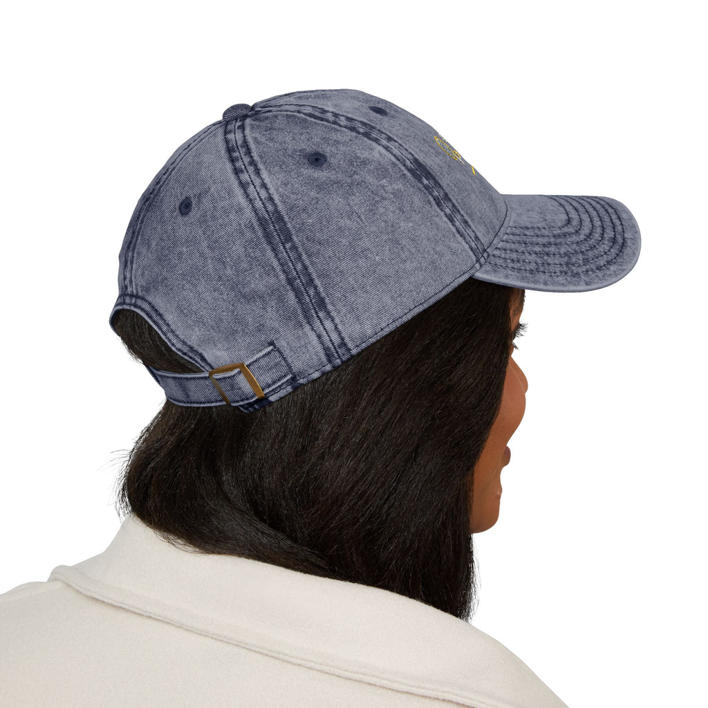 "Queen of the Court • Grace & Dinks" Embroidered Vintage Washed Cap | Women's Preppy Pickleball Club Baseball Hat