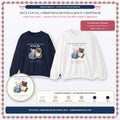Personalized Hot Cocoa Christmas Movies & Jesus Custom Name Cozy Holiday Sweatshirt Hero Card