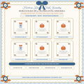 HEIRLOOM RECIPE & THANKSGIVING EPHEMERA (AG-DIG-38) — Soft Feminine Boutique Hero Cover Card (300 DPI Instant Digital Download) | American Grace USA