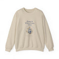 Home Is Where Grace Lives Crewneck Sweatshirt | Mother Daughter Matching Chinoiserie Magnolia Sweatshirt, Southern Christian Gift