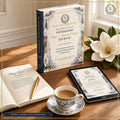 The American Grace Sisterhood Prayer & Answered-Prayer Journal (Collector's Edition Volume I) — 3-Format Warm White Oak Table Showcase