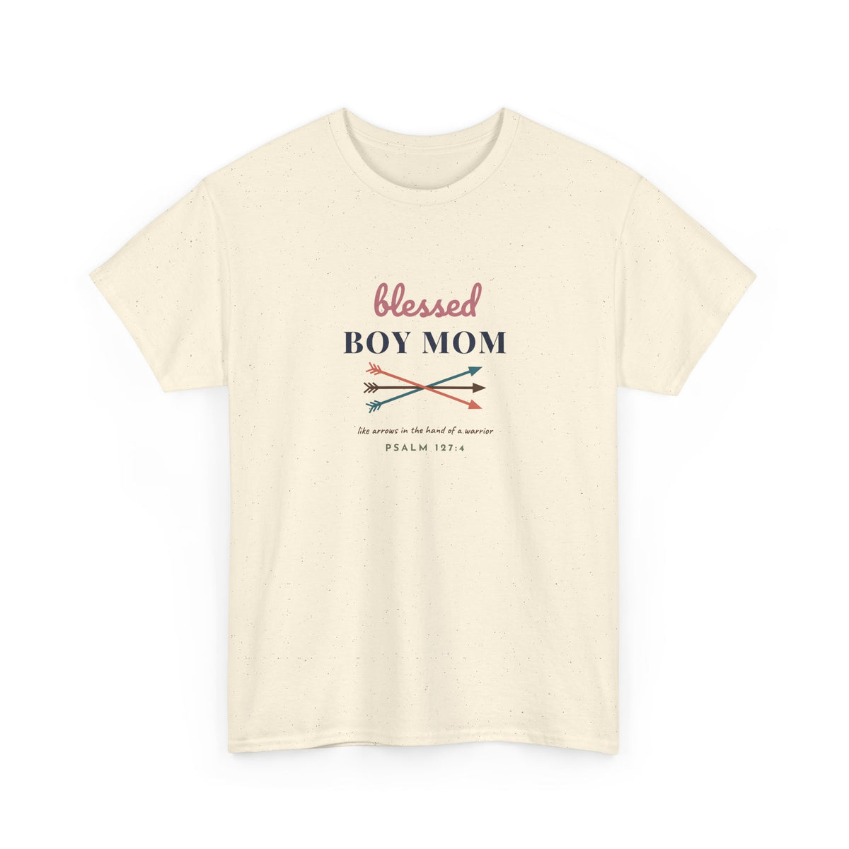 Blessed Boy Mom Shirt, Psalm 127:4 Arrows Tee, Christian Boy Mom Gift, Faith Mom T-Shirt, Mothers Day Gift for Mom of Boys