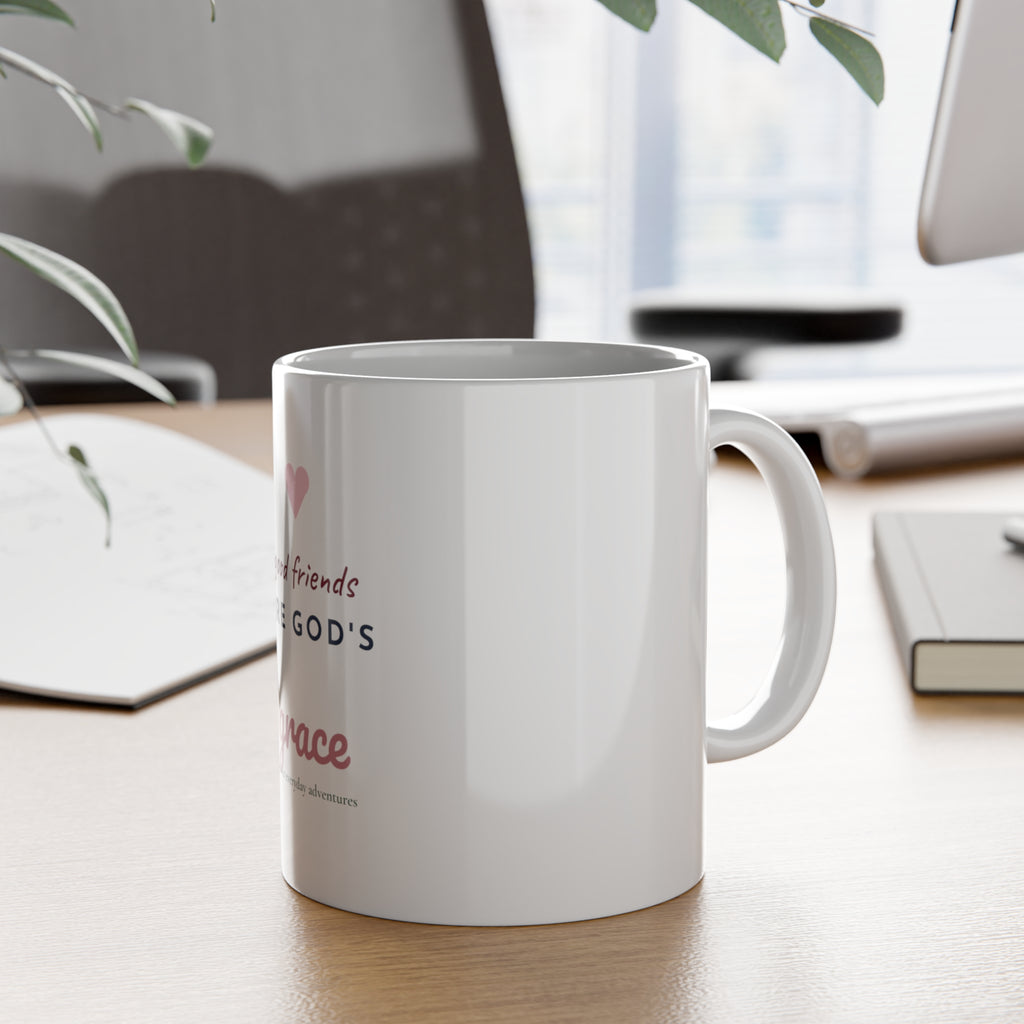 Good Friends Are God's Grace Mug | Christian Best Friend Gift