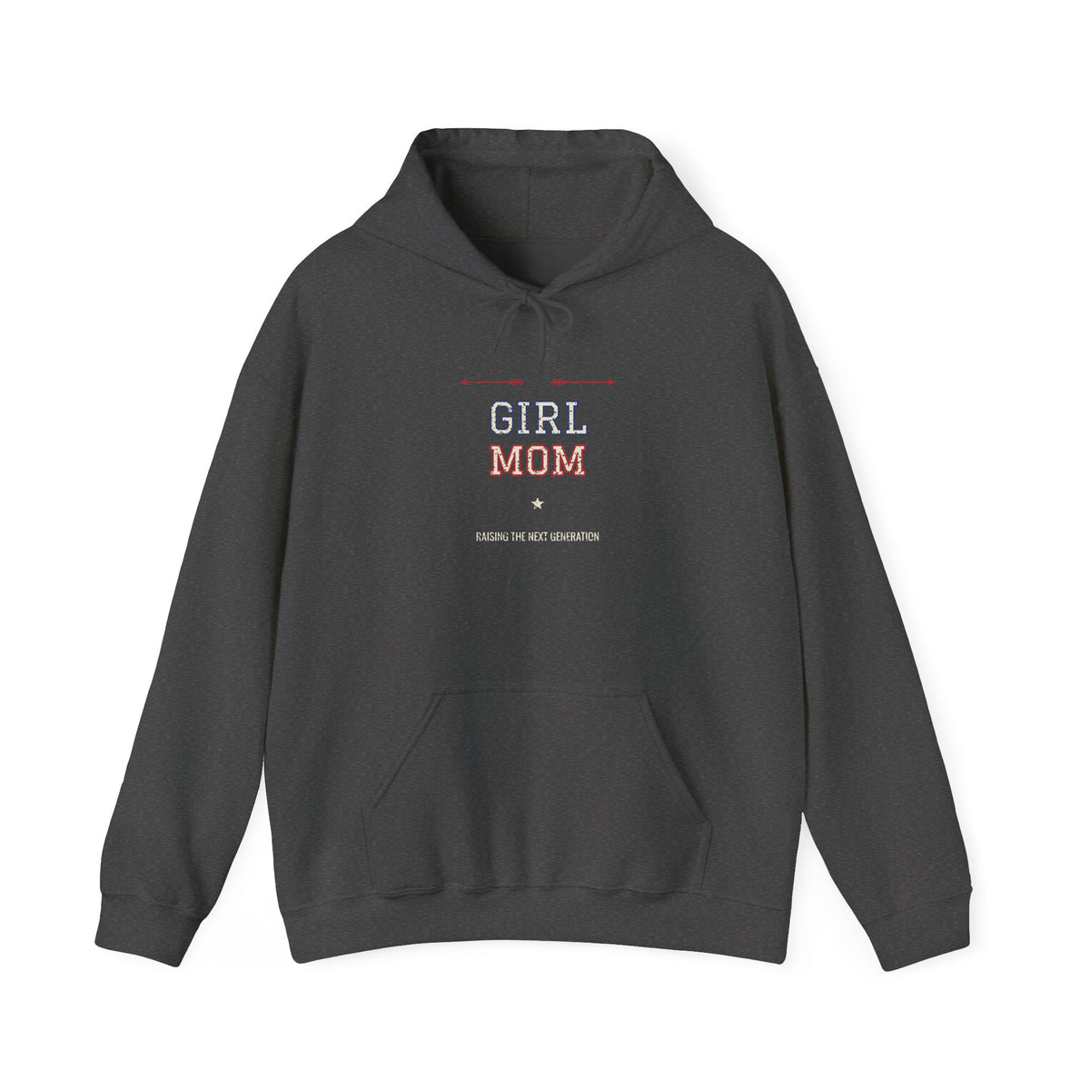 Girl Mom Hoodie, Varsity Girl Mom Hoodie, Mom of Girls Gift, Raising the Next Generation, Christmas Gift for Mom