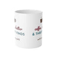 Coffee Chatter & Thrift Finds Mug | Thrifting Friends Gift
