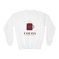 Youth Cocoa and Marshmallow Sweatshirt | Kids Matching Best Friend Crewneck | Mommy and Me Christmas
