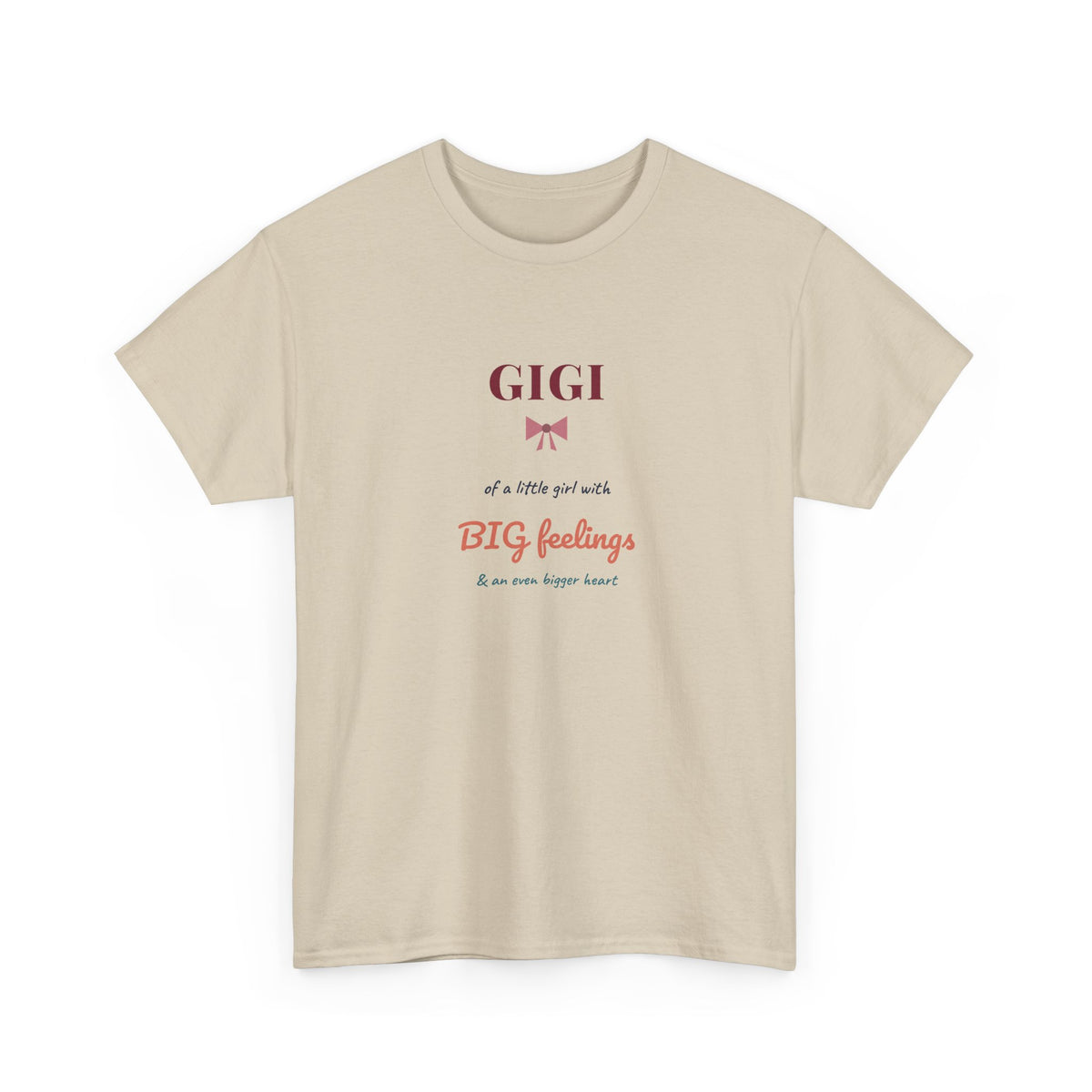 Gigi of a Little Girl with BIG Feelings Shirt, Funny Gigi Tee, Granddaughter Gift for Gigi, Christmas Gift for Grandma