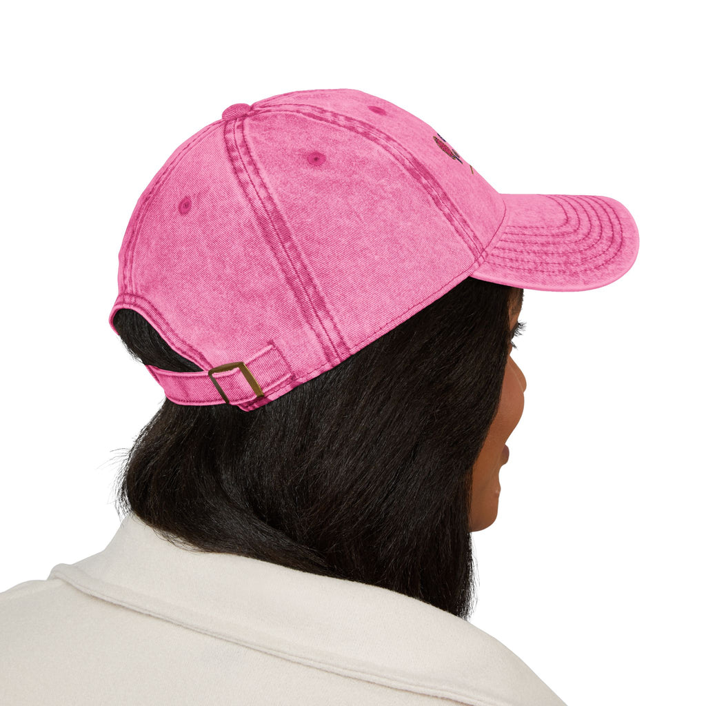 "Queen of the Court • Grace & Dinks" Embroidered Vintage Washed Cap | Women's Preppy Pickleball Club Baseball Hat