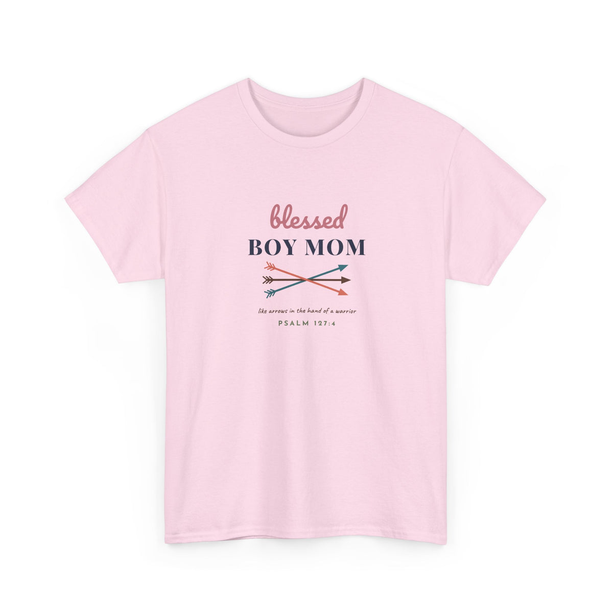 Blessed Boy Mom Shirt, Psalm 127:4 Arrows Tee, Christian Boy Mom Gift, Faith Mom T-Shirt, Mothers Day Gift for Mom of Boys