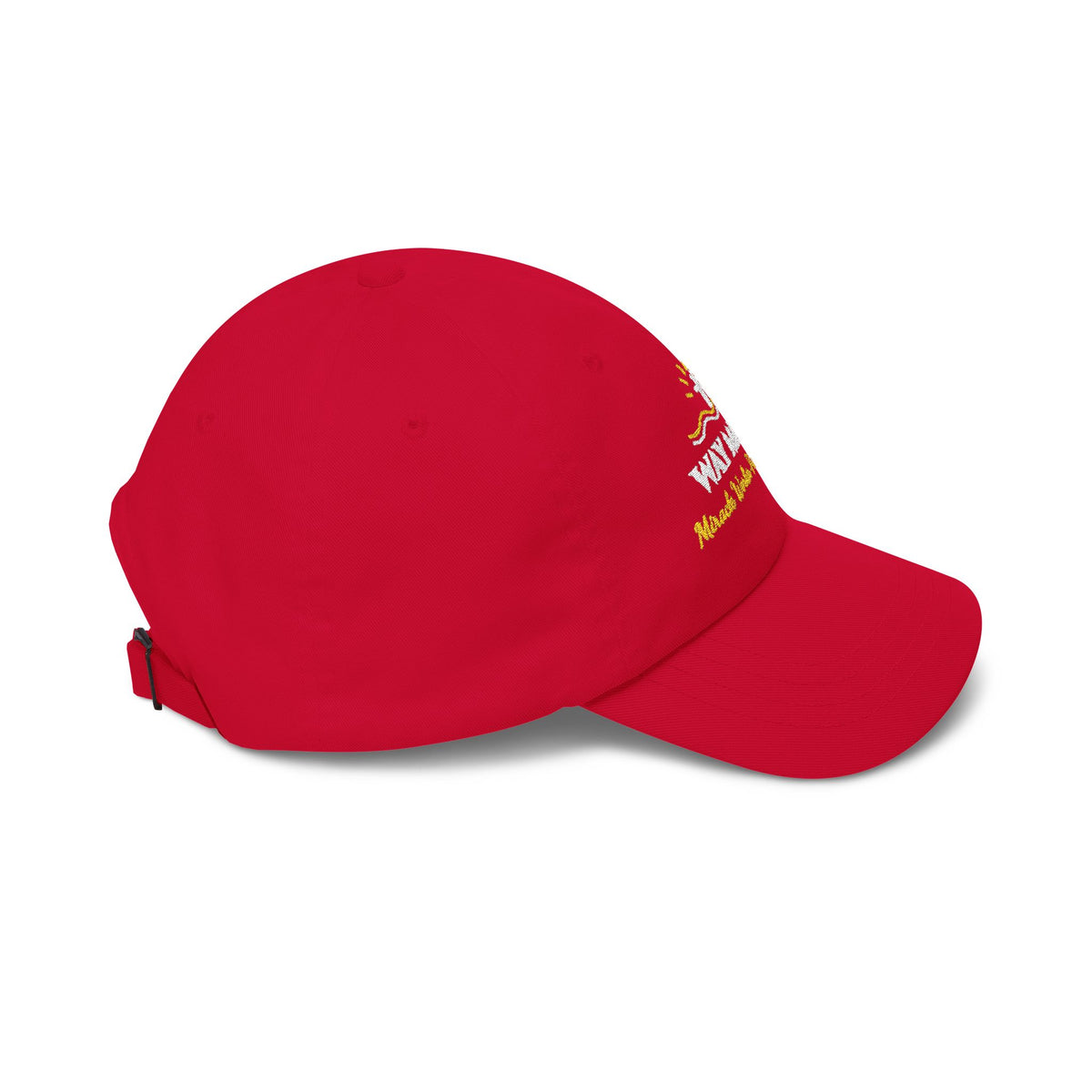 Way Maker Embroidered Classic Cotton Dad Cap | Miracle Worker Christian Women's Hat