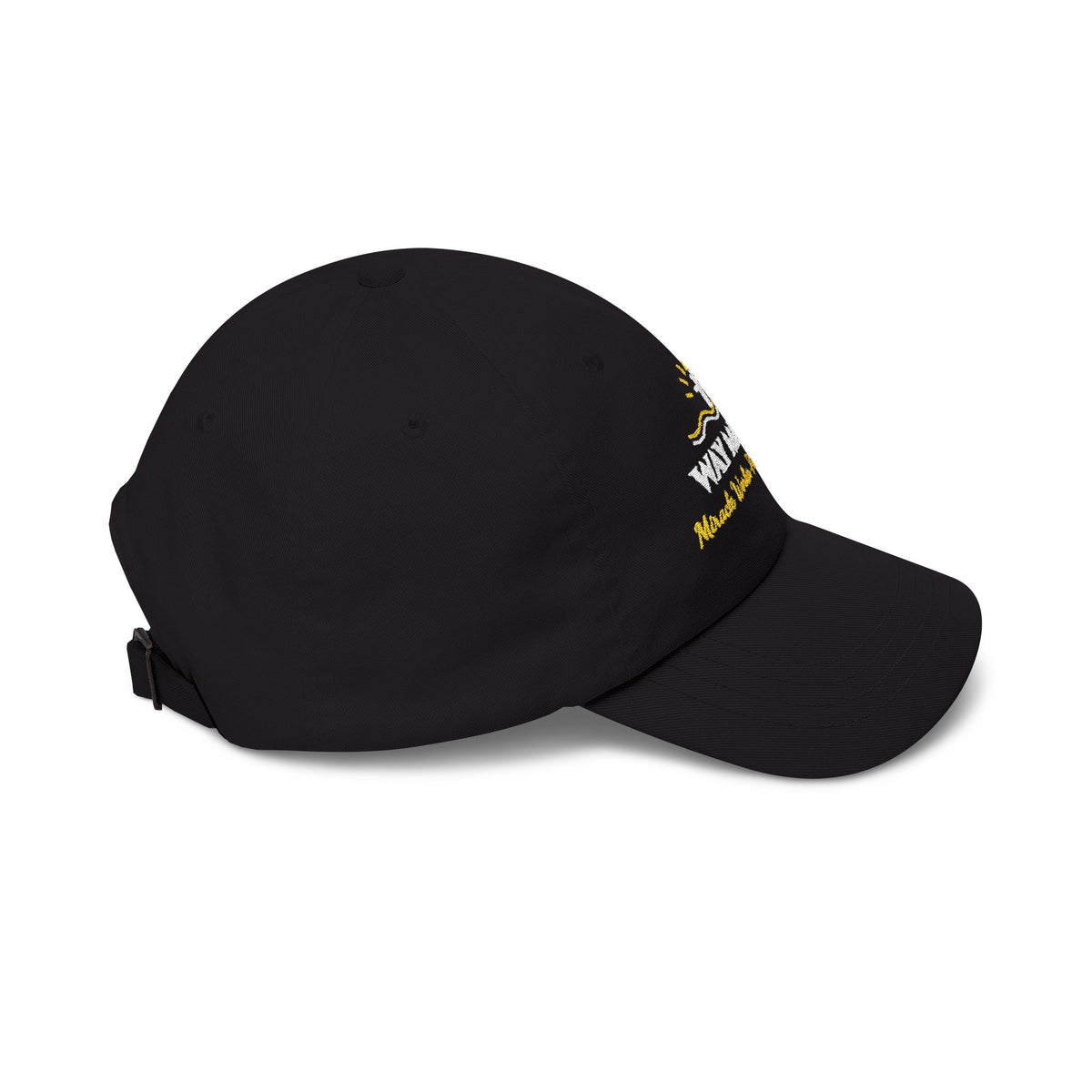 Way Maker Embroidered Classic Cotton Dad Cap | Miracle Worker Christian Women's Hat