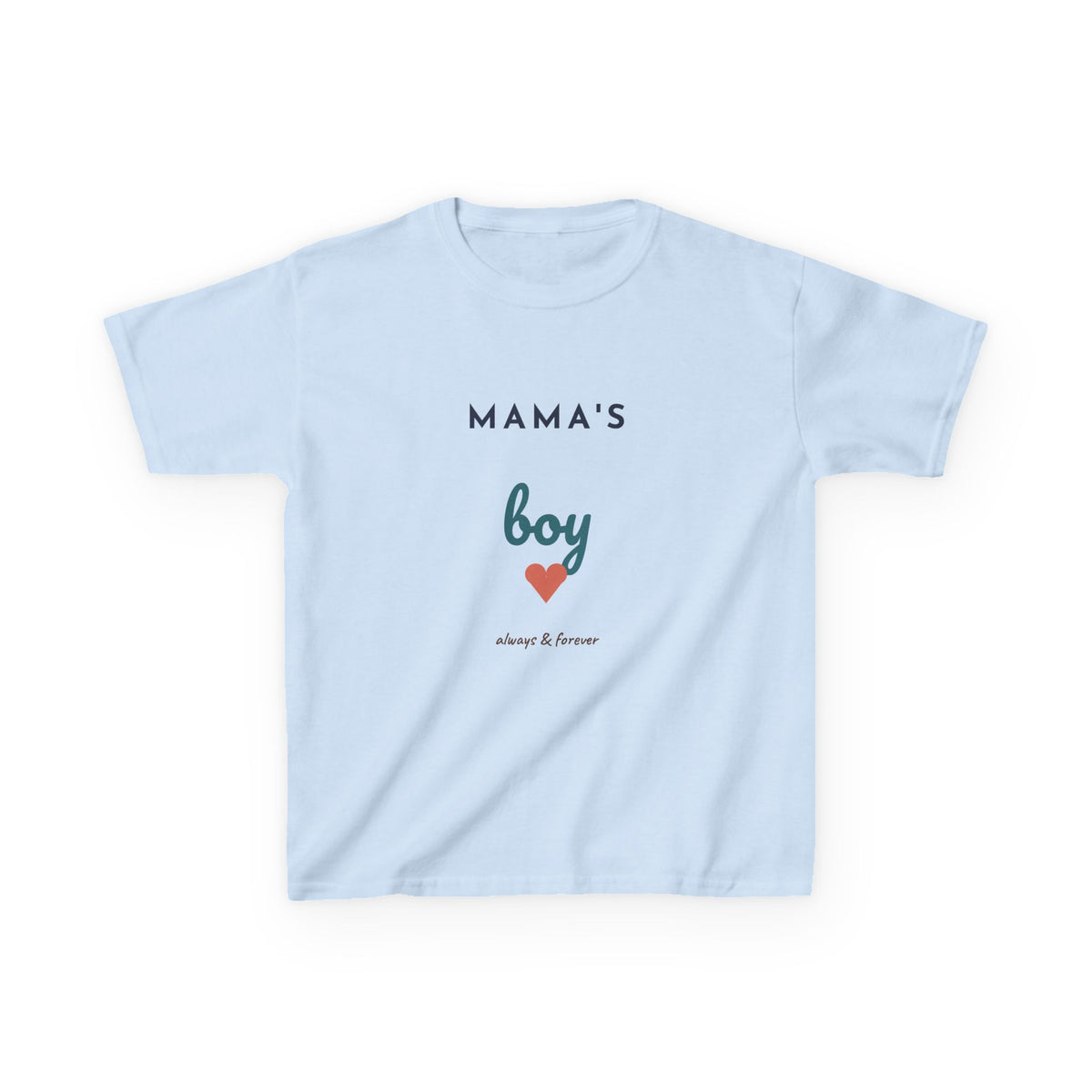 Mama's Boy Kids Shirt, Toddler and Youth Boy Tee, Mama and Me Matching Shirt, Cute Boys Gift, Always and Forever
