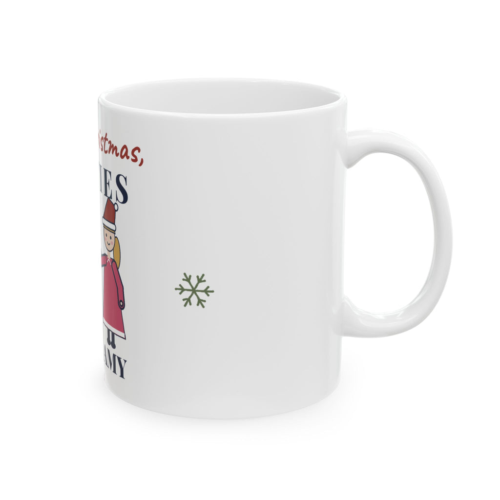Best Friend Christmas Mug Personalized — AmericanGraceUSA View 3