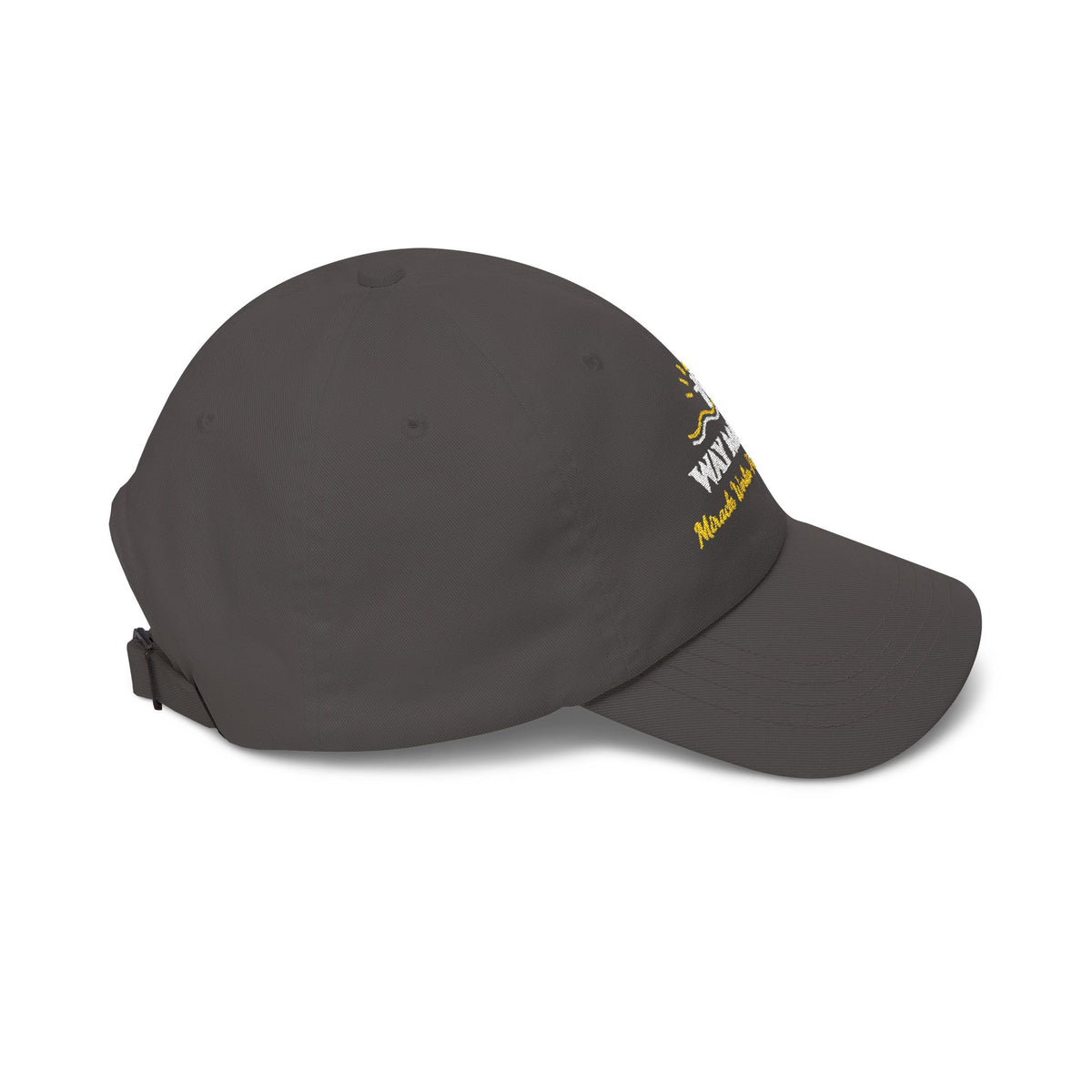 Way Maker Embroidered Classic Cotton Dad Cap | Miracle Worker Christian Women's Hat