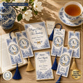 The American Grace Sisterhood Chinoiserie Bookmark & Prayer Closet Scripture Card Set (Instant Digital Printable PDF) — Flagship Boutique Oak Table Studio