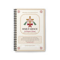 Daily Grace & Prayer Closet Spiral Prayer Journal Front Cover | American Grace USA